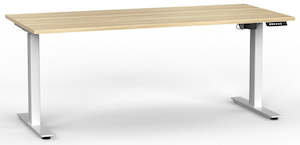 Agile Sit/Stand Electric 2 Column Height Adjustable Desk - 1800mm