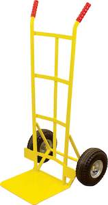Trolleys: Mighty Tough Heavy Duty Hand Trolley with Pneumatic Wheels - 300kgs