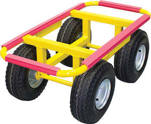 Trolleys: Heavy Duty Piano Mover Trolley with Pneumatic Wheels
