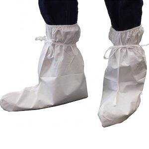 Gloves Sleeve Shoe Covers: Supershield Microporous Boot Covers - Waterproof and Non-Skid