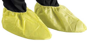 Gloves Sleeve Shoe Covers: AlphaTech Microchem Chemically Resistant Shoe Covers