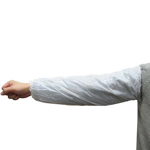 Gloves Sleeve Shoe Covers: Disposable Sleeve Covers - Extra Long - Carton of 1000