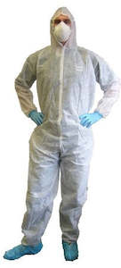Protective Clothing: Sureshield Polypropylene Coveralls - Pack of 50