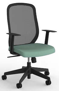 Classroom Administration Furniture: Flex 2.0 Mesh Back Chair in Fabric Upgrade