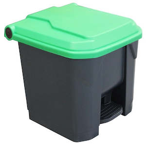 Waste And Recycle Bins: Pedal Bin for Waste or Recycling - 30 Litres