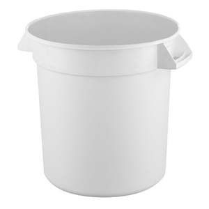 Waste And Recycle Bins: Food Grade Round Plastic Bin - 121 Litres