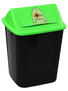 Waste And Recycle Bins: Colour-coded Waste Separation/Recycling Bins - Organics