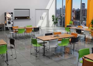 Office Fit Out Packages: Ergoplan Cafeteria Table and Cafe Seating Package