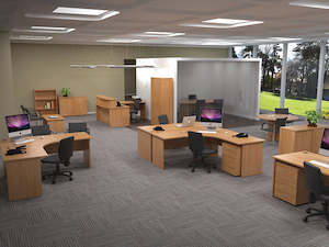 Ergoplan Tawa Open Plan Office Package