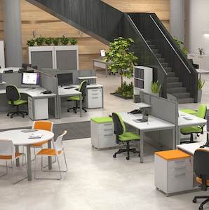 Cubit Open Plan Office Furniture Package