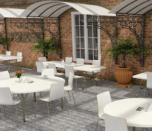 Life Folding Table & Deluxe Folding Chair Indoor or Outdoor Multi Purpose Package