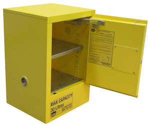 Dangerous Goods Cabinets: 30 Litre Flammable Liquids Storage Cabinet