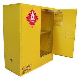 Dangerous Goods Cabinets: 160 Litre Flammable Liquids Storage Cabinet