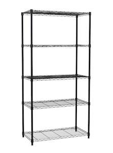 Kitset Open Powder-coated Wire Mesh Shelving