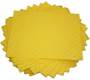 Spill Kits Spill Containment: SpillTech Chemical Absorbent Pads - Carton of 100