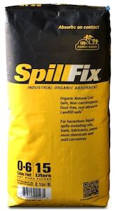 Spill Kits Spill Containment: SpillFix Universal Organic Loose Absorbent - 15 litre bag