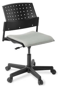 550 Swivel Chair with Upholstered Seat