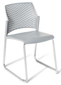 Punch Sled Base Cafeteria Chair