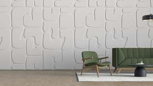 Furniture: Acoustic Layered Wall Panel
