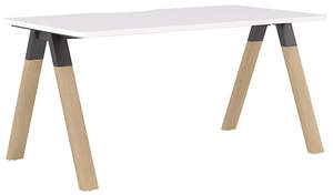 Furniture: Ligna Fixed Height Desk - 4 Sizes and 2 Top Colours