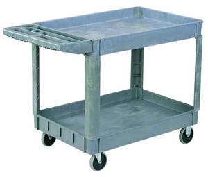 Red Hot Super Specials: Small Heavy Duty Plastic Service Trolley - 2 or 3 Level
