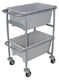 Double Plastic Bin Trolley