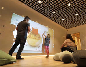 Whiteboards 1: Smart Projector Dry Erase Whiteboard Wallcovering - 2 in 1 - Low Sheen