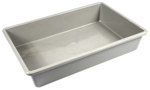 Bin Basket Trolleys: Plastic Tote Trolley Bins - 2 Sizes