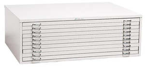 Multi Drawer Media Plan Cabinets: Precision 10 Drawer A1 Plan Cabinet
