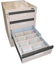 Multi Media Storage Cabinet - 4 Drawer