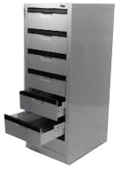 Multi Media Storage Cabinet - 6 Drawer