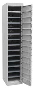 Laptop Storage Cabinet with Individual Doors - 14 Compartments