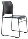 Buro Maxim Sled Base Chair with Black Frame