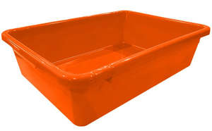 Clearance Sale: Plastic Crate - 22.7 Litres - 6 Colours