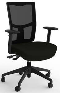 Urban Mesh 3 Lever Mesh Back Chair with Armrests - 2 Base Options