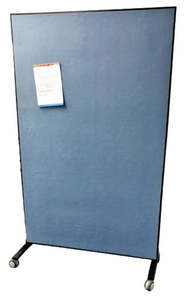 Convo Double-sided Mobile Pin board Room Divider - 8 Colours