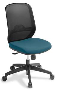 Sprint Mesh Back Chair in Fabric Upgrade - with Armrests and Base Options