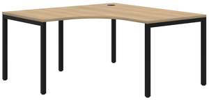 Desks Workstations: Avero Fixed Height 90 Degree Workstation - 2 Sizes