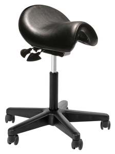 Buro Bambach Saddle Seat - with Backrest Option