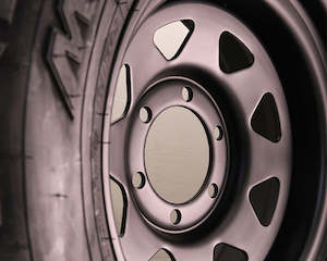 Wheels: 15x8.0 8-Spoke ET0 Steel Wheel