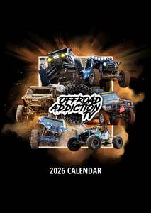 Nissan: 2026 Offroad Addiction A3 Wall Calendar