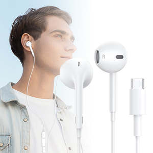 USB C In-Ear Earbuds for iPhone 15 & Android Phones