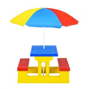 Kids Baby: Kids Portable Outdoor Table and Chairs Set