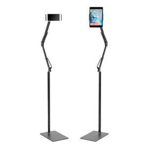 Stationary Office: 1.35M Adjustable Long Arm Floor Stand for Phone/Tablet