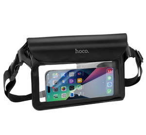 Triple Sealed Waterproof Belt Dry Bag - Black