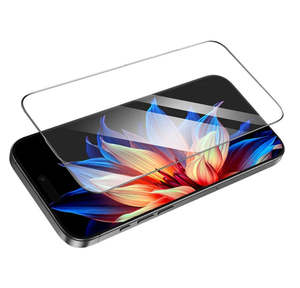 INGEN iPhone 16 Premium Ultra Slim Glass Screen Protector w 3D Coverage - Clear