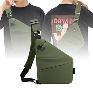 Accessories Bags: Anti-theft Sling Chest Bag -Left Shoulder