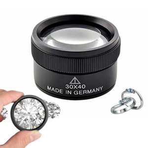 Accessories Jewellery: 30X Magnifying Glass Optical Lens for Jewelry Inspection