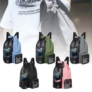 Accessories Backpacks: Beach Backpack Drawstring Bag