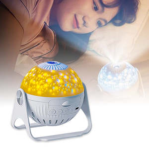 Nursery Night Lights Soothers: Galaxy Star Projector Night Light with 13 Discs